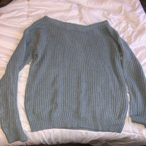 Misguided Off Shoulder Sweater